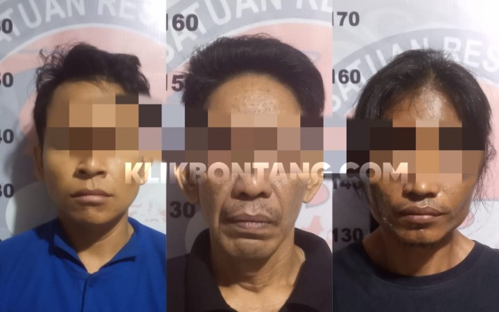 Jaringan Narkoba Dibongkar, 3 Tersangka Diamankan
