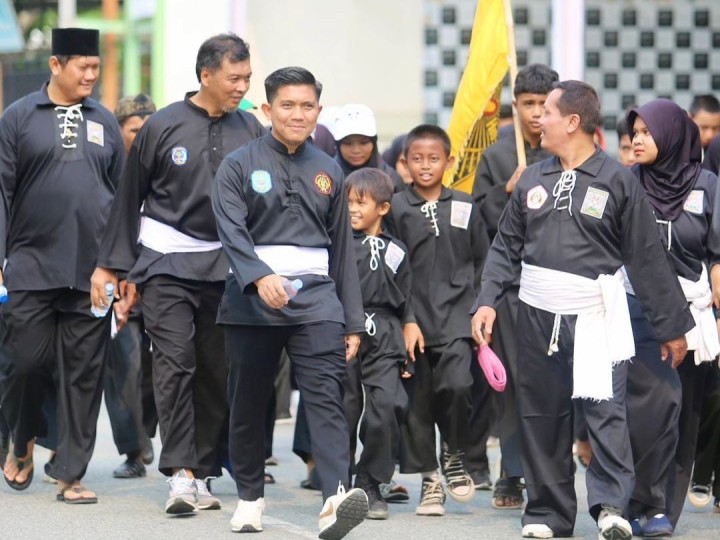 Andi Faiz Komitmen Dorong Atlet Silat Bontang Berprestasi hingga Nasional