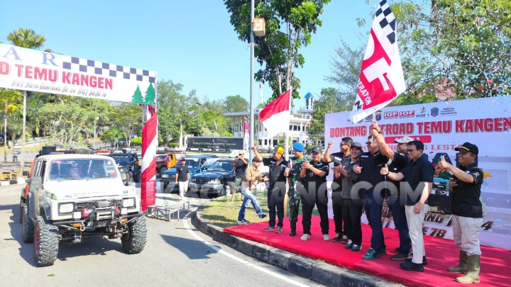 Kolaborasi Pemkot dan Kodim 0908, Botek III Diikuti 86 Offroader Se-Kalimantan