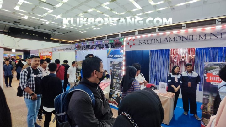 Lebih dari 1.000 Pencaker Masukkan Lamaran di Job Fair 2023 Bontang