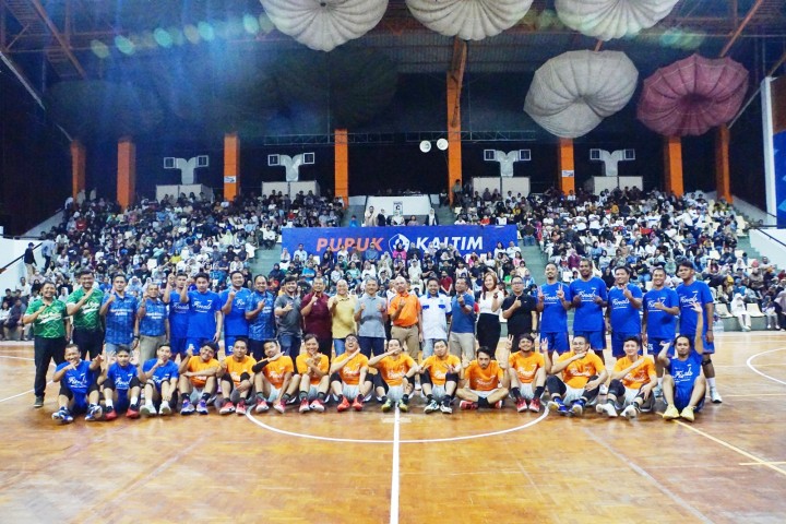 Perkuat Soliditas Antar Karyawan PI Grup, Pupuk Kaltim Gelar Turnamen Basket Pupuk Indonesia Cup 2023