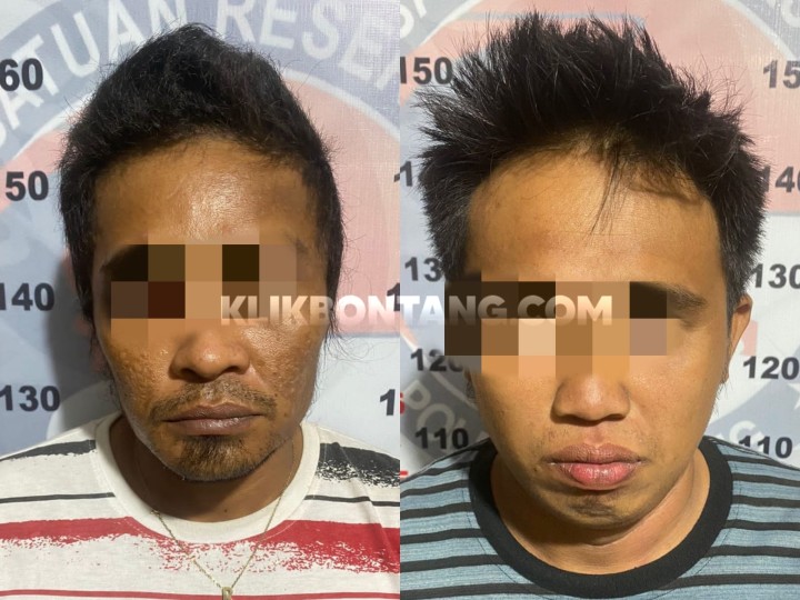 Sempat Buang Barbuk Sabu, Dua Kawanan Pengedar Diringkus Polres Bontang