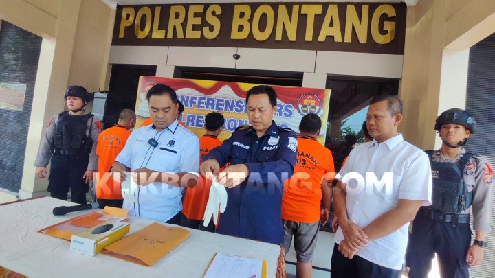 Kerjasama Selewengkan BBM Subsidi, 2 Pengetap dan 4 Pegawai SPBU di Bontang Ditangkap