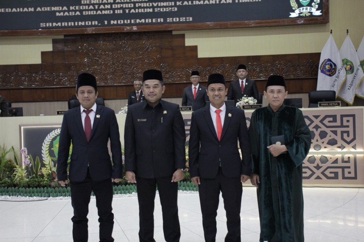PAW 2 Anggota DPRD Kaltim Digelar, Selamat Ari Wibowo dan Encik Wardani Resmi Berkantor di Karang Paci