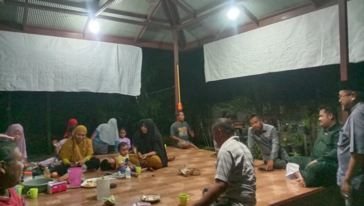 Sambangi Desa Gas Alam, Baharuddin Tampung Aspirasi Warga