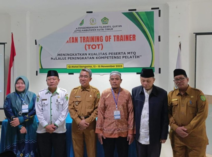 Bupati Ardiansyah Sulaiman Buka Training of Trainer Pengembangan Tilawatil Qur’an