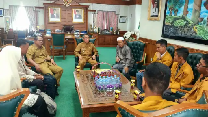 Bupati Terima Audiensi Muhammadiyah, Siap Sampaikan Materi Pelatihan Kepemimpinan