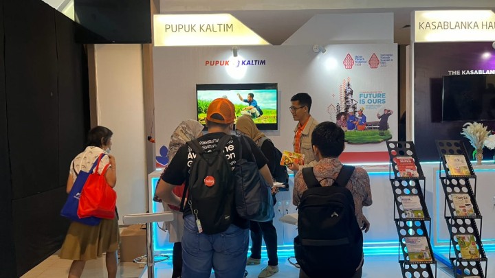 Dukung Pertumbuhan Ekonomi Digital di Industri Nasional, Pupuk Kaltim Meriahkan IFSE 2023
