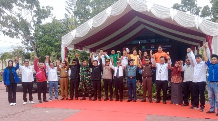 Hadiri Deklarasi Kampanye Pemilu Damai, Ardiansyah Ajak Jaga Kondusivitas