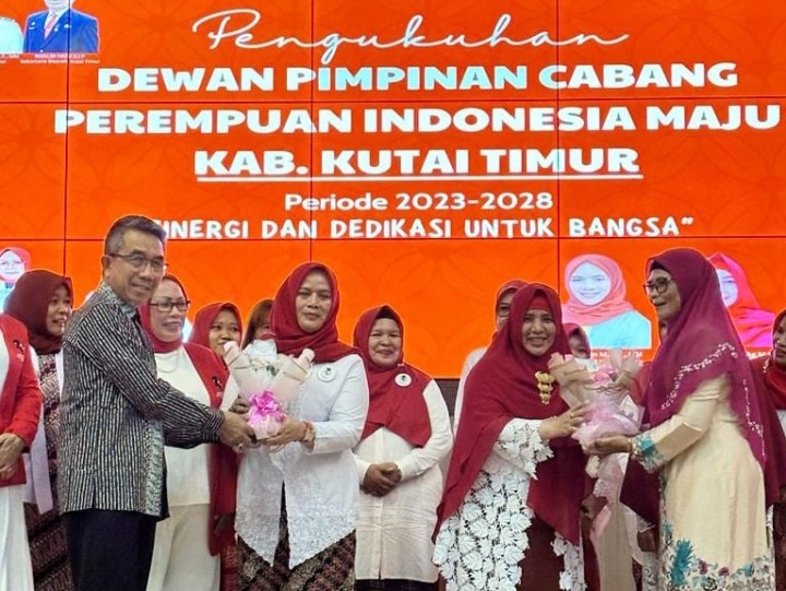 Hadiri Pengukuhan Pengurus PIM Kutim, Bupati Harap Jaga Komitmen Dukung Kaum Perempuan