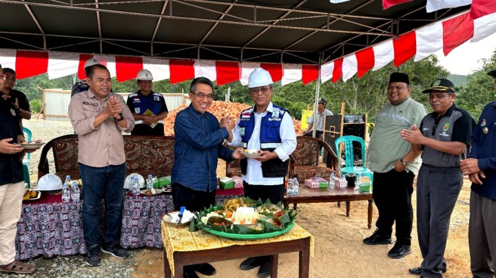 Pemenuhan Infrastruktur Dasar, Bupati Groundbreaking SPAM Pedesaan di Kaubun dan Karangan