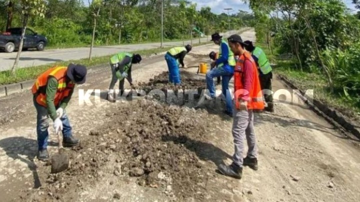 Proyek Perbaikan Jalan Bontang Lestari Diguyur Rp 43 Miliar Tahun Ini