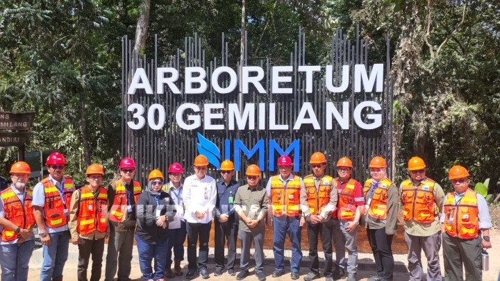 Wamen LHK Resmikan Arboretum 30 Gemilang PT IMM, jadi Laboratorium Percontohan Reklamasi Tambang