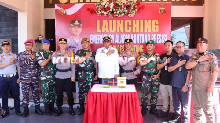 Kapolres dan Wali Kota Basri Luncurkan Sistem Emergency Alarm, Pakai Sensor Canggih