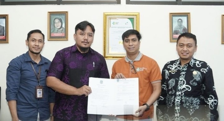 Direktur RSUD Bontang Pimpin Pelantikan dan Upacara Serah Terima Jabatan