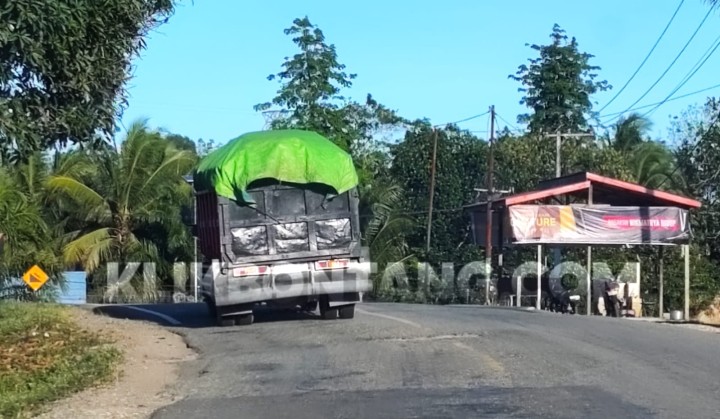 Tambang Batu Bara Ilegal di Jalan Poros Sambo Kembali Marak, Diangkut Siang Hari