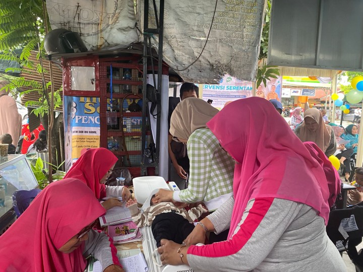 Gerakan Intervensi Serentak Pencegahan Stunting di Bontang, Sehari Sasar Hampir Seribu Balita