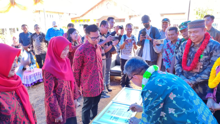 Bupati Kutim Launching Kampung KB, RDK, dan Dashat