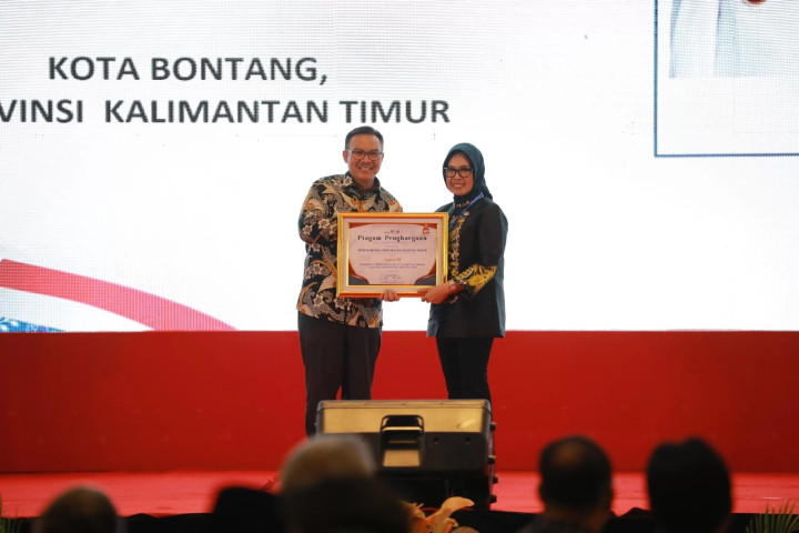 Kota Bontang Raih Penghargaan Implementasi Audit Stunting dari BKKBN