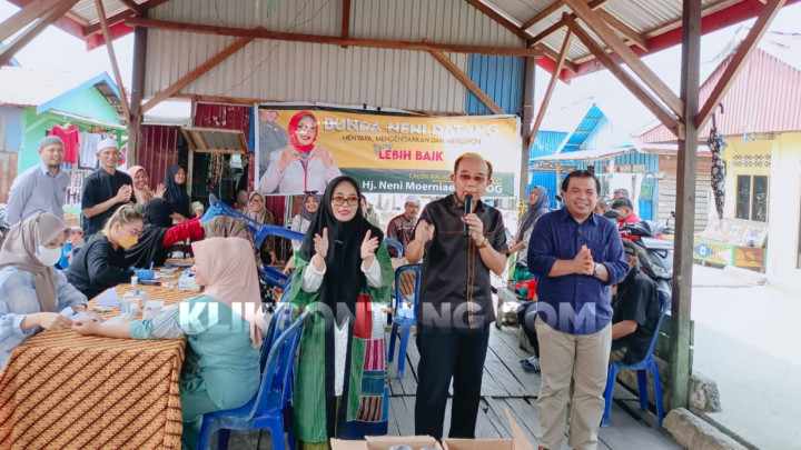 Neni Moerniaeni Deklarasikan Agus Haris Jadi Wakilnya di Pilkada Bontang
