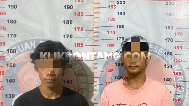 Pulang Ambil Ganja, Pengedar dan Pemasok Asal Tanjung Laut Dibekuk
