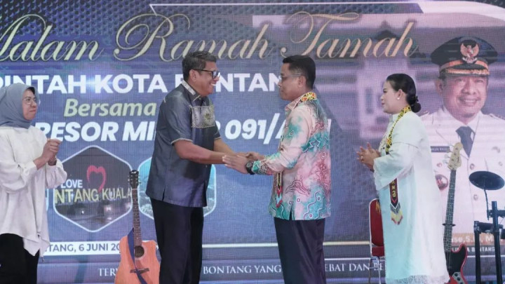 Walikota Bontang Sambut Kedatangan Danrem 091/ASN, Bangun Sinergi untuk Masa Depan Bontang