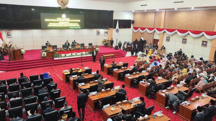 25 Anggota DPRD Bontang Periode 2024-2029 Dilantik