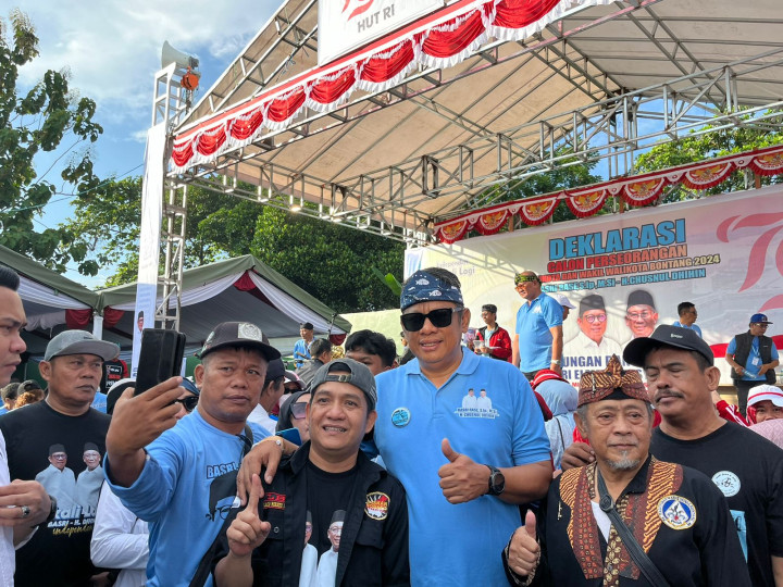 Deklarasi Dihadiri 10 Ribu Orang, Basri: Sekali Lagi!
