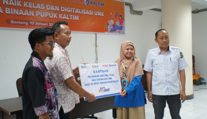 Rambah Peluang di Pasar Digital, Pupuk Kaltim Latih UMK Binaan Naik Kelas