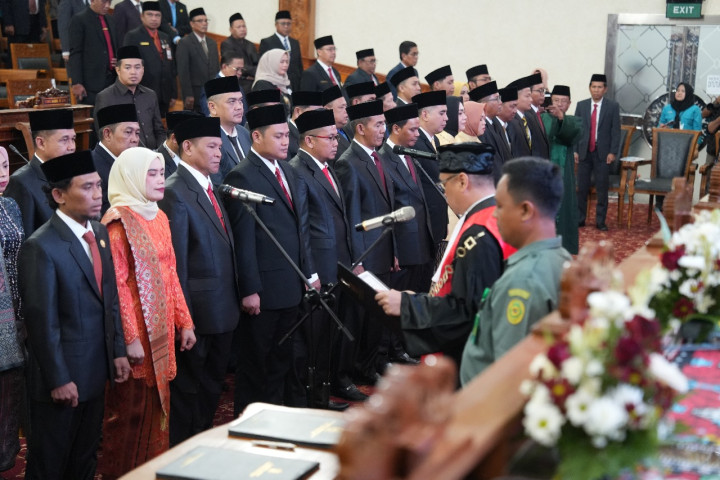 Anggota DPRD Kutim Periode 2024-2029 Dilantik