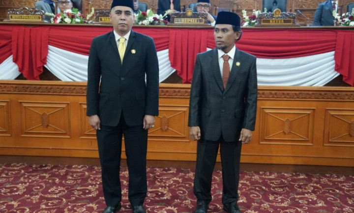Jimmi dan Sayid Anjas jadi Pimpinan DPRD Kutim Sementara