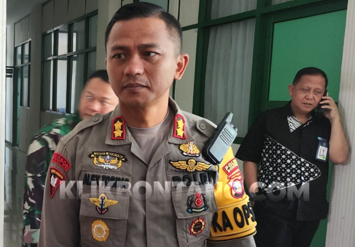 Polres Bontang Tugaskan 16 Personil Kawal Bapaslon Wali Kota dan Wakil
