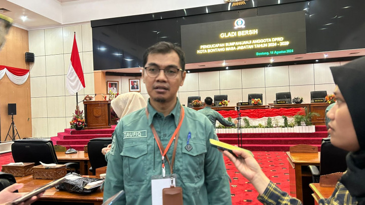 Sekretariat DPRD Gelar Gladi Bersih Pelantikan 25 Anggota Dewan