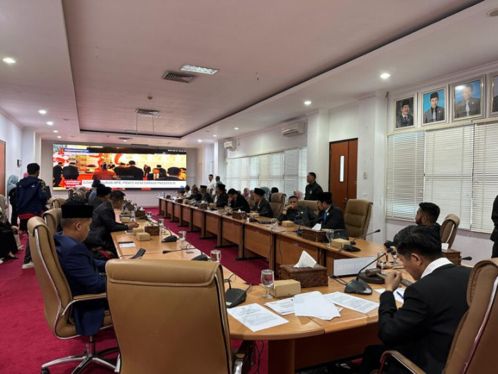 Dewan Gelar Rapat Perubahan Anggota Pansus Tatib 