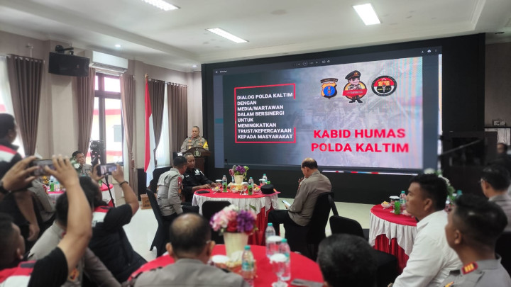 Kabid Humas Polda Kaltim Apresiasi Posko Media Center Polres Bontang