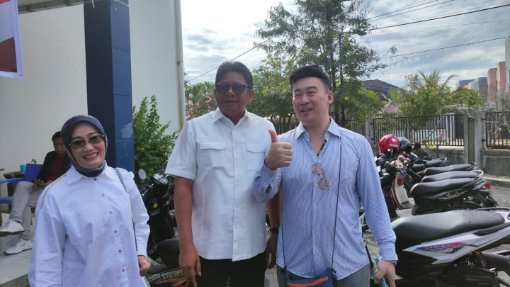 Didatangi Temannya dari Hongkong, Basri Optimistis Menang 40 Persen di Pilkada Bontang