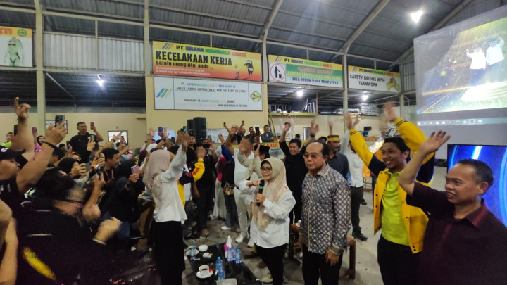 Hasil Quick Count Pilkada Bontang Neni Moerniaeni-Agus Haris Menang 43 Persen