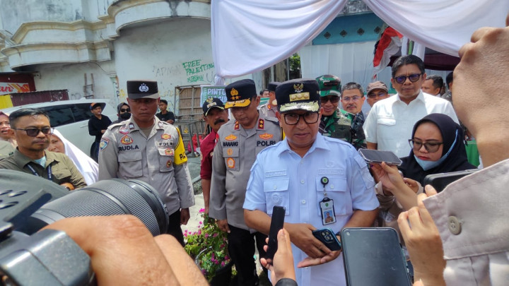 Tumpangi Helikopter, Pj Gubernur dan Forkompinda Kunjungi 5 Daerah Tinjau Pilkada Kaltim