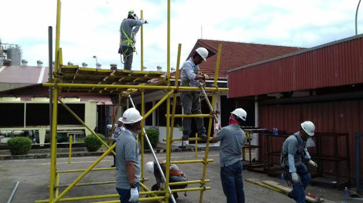 Gratis! Badak LNG Buka Pelatihan Scaffolding untuk 30 Orang