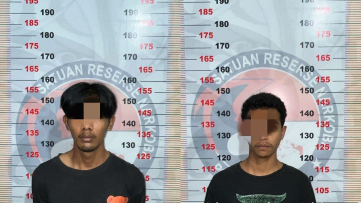 Ketahuan Ambil Sabu 4,7 Gram di Pisangan, 2 Pemuda Bontang Diringkus