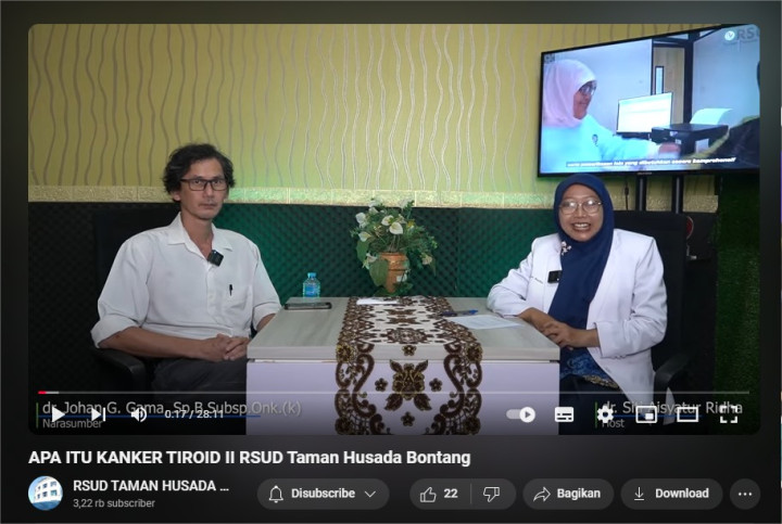 RSUD Bontang Gencar Edukasi Masyarakat Tentang Deteksi Dini Gejala Kanker Tiroid