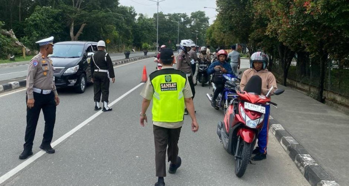 3 Hari Operasi Keselamatan Mahakam di Bontang, 124 Pengendara Kena Tilang di Dua Titik Lokasi Razia