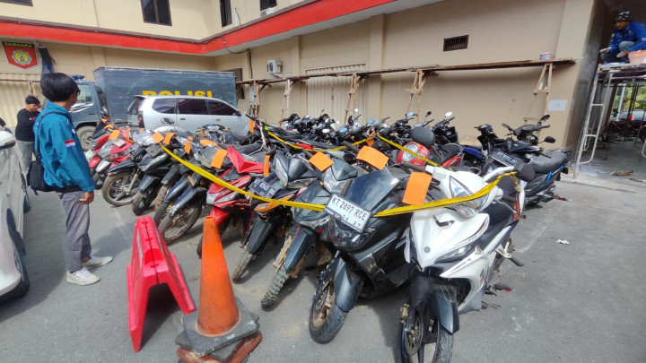 18 Motor Hasil Kejahatan Terungkap; 10 Kendaraan 'Tak Bertuan', Pemilik Diminta Datang Melapor ke Polres Bontang