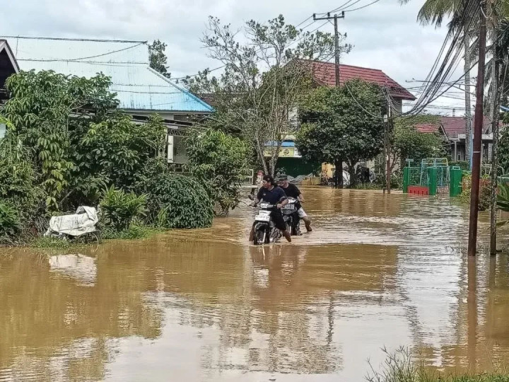 Guntung Kebanjiran Lagi, 8 RT Terendam