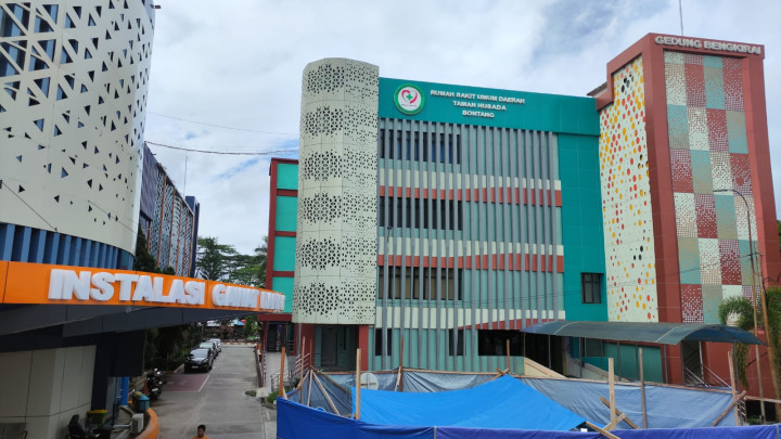 Gedung RSUD Bontang Dibungkus Full ACP; Mengedepankan Estetika, Abaikan Keselamatan