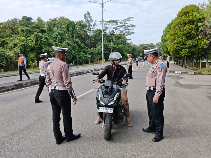 Hari Pertama Operasi Patuh; Polantas Tilang 65 Pemotor, Razia Berlanjut Hari Ini di Cipto Mangunkusumo