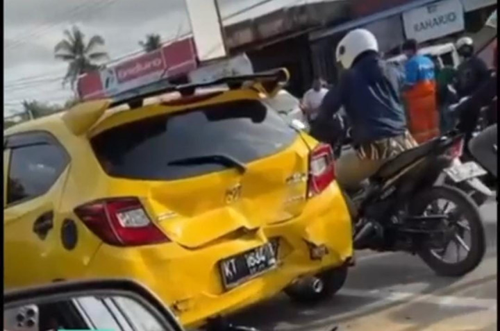 Hasil Pemeriksaan Polisi, Supir yang Sebabkan Kecelakaan Beruntun di Loktuan Dalam Kondisi Mabuk