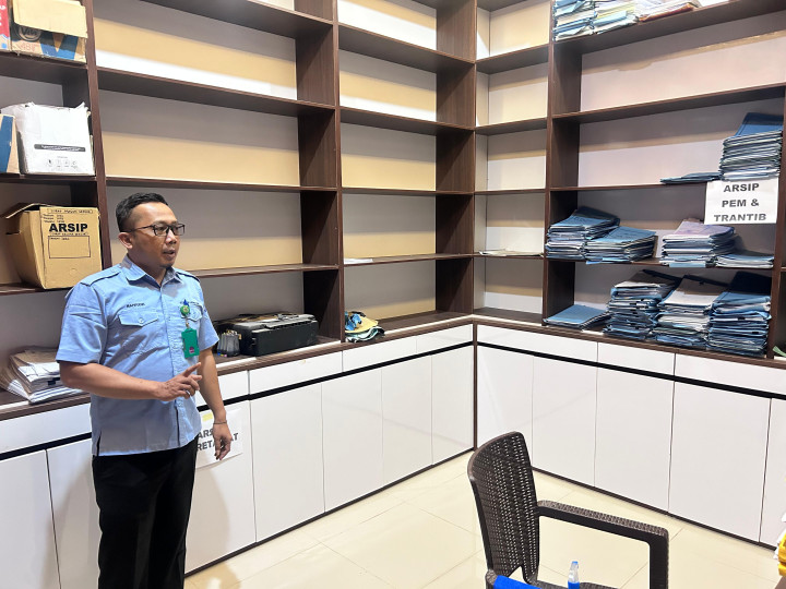 Kelurahan Bontang Baru Bangun Ruang Arsip untuk Tingkatkan Pelayanan Publik