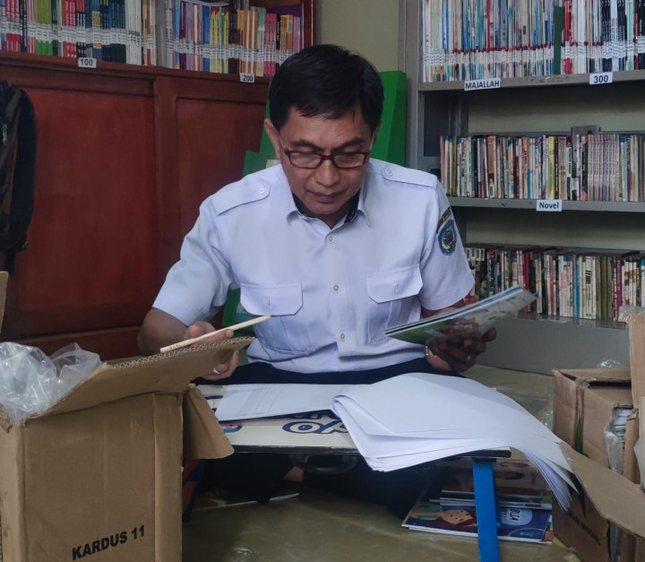 Perpustakaan Pelita Ilmu Gunung Elai Rencana Gunakan Finger Print untuk Data Kunjungan