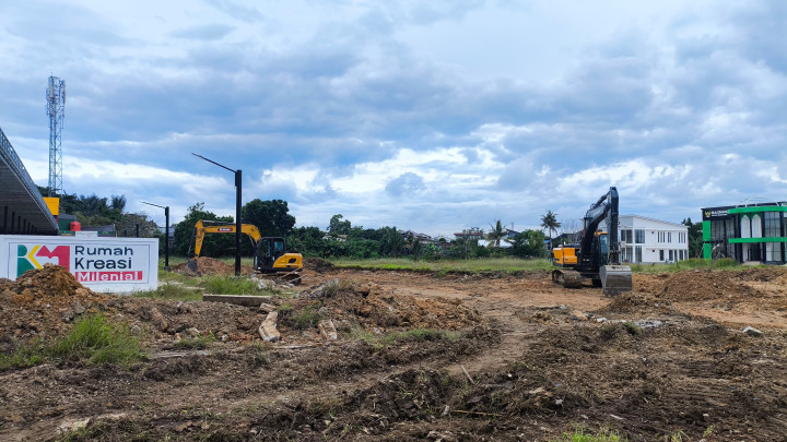 Proyek Lapangan Mini Soccer di Satimpo Mulai Berjalan